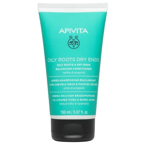 APIVITA plaukų kondicionierius riebios šaknys/sausi galiukai, 150ml