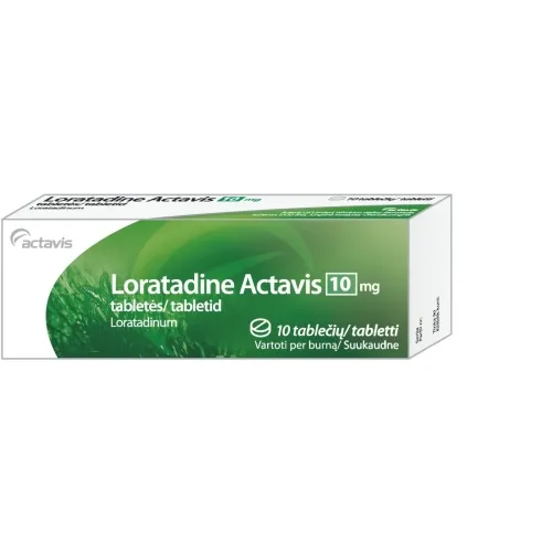 Loratadine Actavis 10mg tab.N10