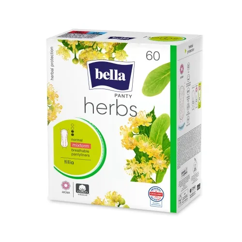 BELLA Herbs Tilia įklotai su liepžiedžiais 60 vnt.