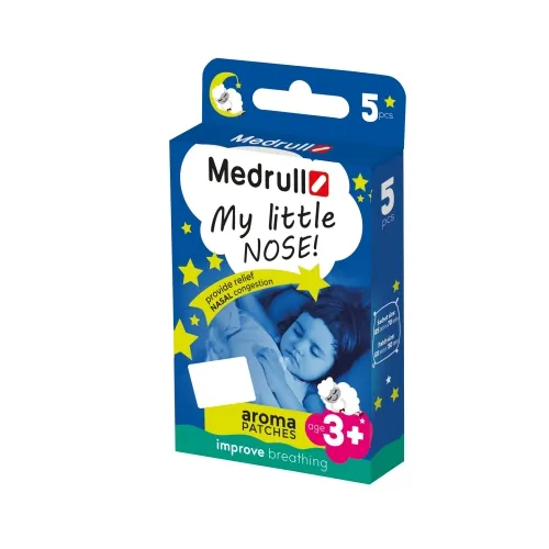 MEDRULL kvėpavimo pleistras MY LITTLE NOSE, N5 -  