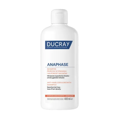 DUCRAY ANAPHASE šampūnas nuo reaktyvaus plaukų slinkimo, 400 ml -  