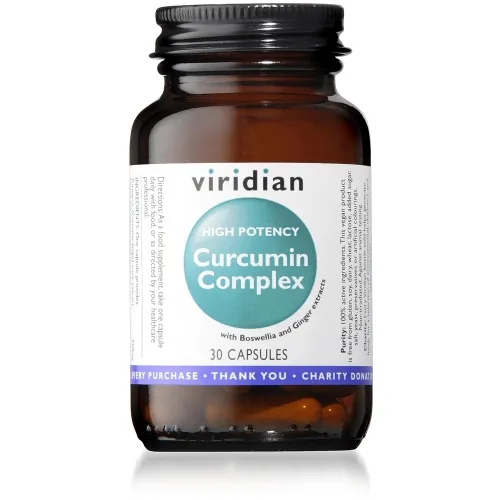VIRIDIAN HIGH POTENCY CURCUMIN COMPLEX, N30