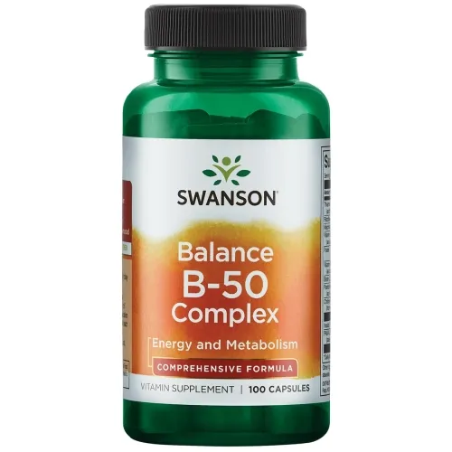 SWANSON VITAMINŲ  B  KOMPLEKSAS  100 KAPS.