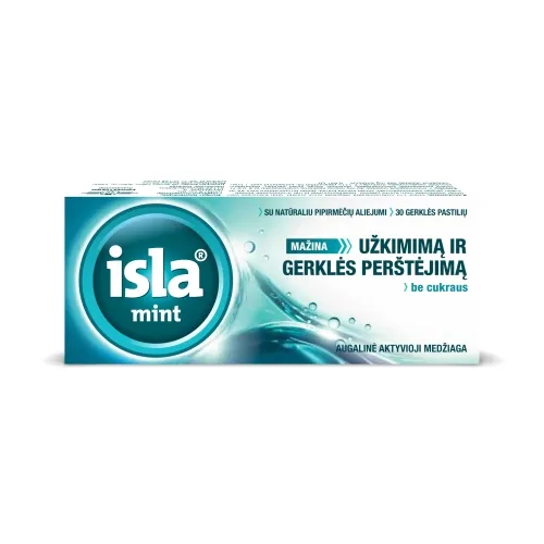 ISLA MINT, 30 pastilių