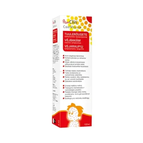 Product image of POXCLIN vėsinamosios putos SENSITIVE, 100ml