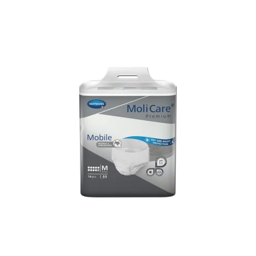 MOLICARE MOBILE, sauskelnės-kelnaitės 10 lašų, M, 14 vnt. -  