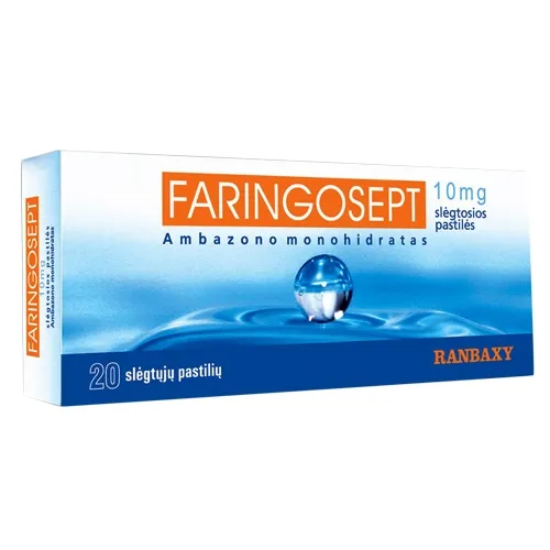 Product image of Faringosept 10mg past. N20
