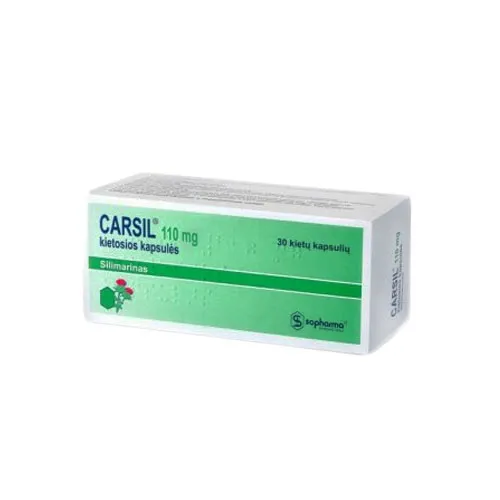 Carsil 110mg caps. N30