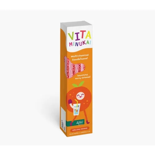 ACORUS BALANCE multivitaminai šiaudeliuose VITAMINUKAI, N7 -  