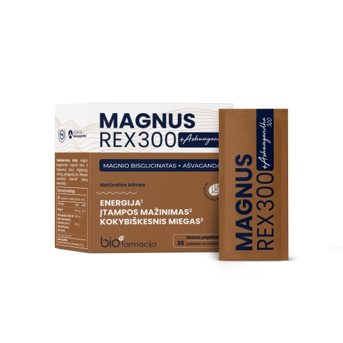 MAGNUS REX300 + Ashwagandha300, N26
