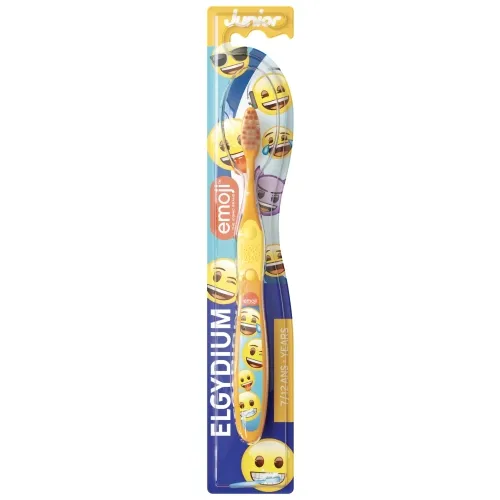 Product image of ELGYDIUM JUNIOR Emoji dantų šepetėlis vaikams, 7–12 m.