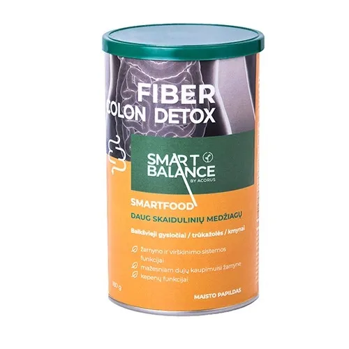 ACORUS BALANCE milteliai FIBER COLON DETOX, 180g