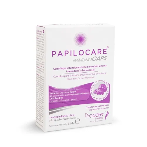PAPILOCARE kapsulės IMMUNOCAPS, N30 -  