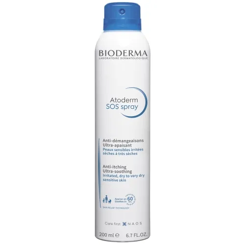 BIODERMA purškalas niežtinčiai odai ATODERM SOS SPRAY, 200ml -  