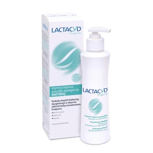LACTACYD intym. hig. prausiklis ANTIBACTERIAL, 250ml