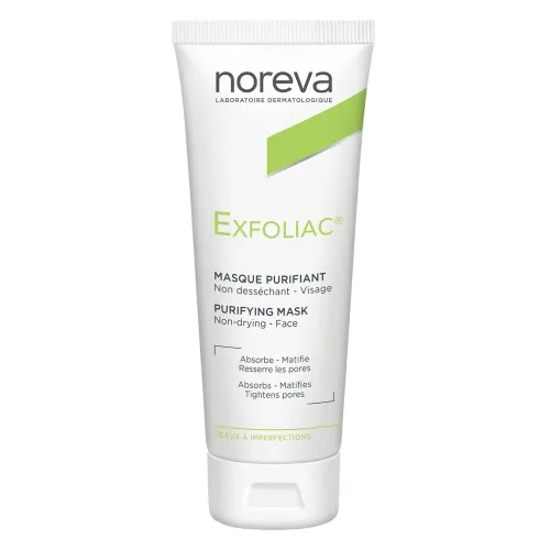 NOREVA, odos poras valanti kaukė EXFOLIAC, 50ml -  