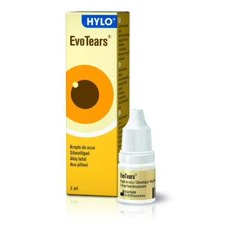 EVOTEARS akių lašai, 3ml -  2