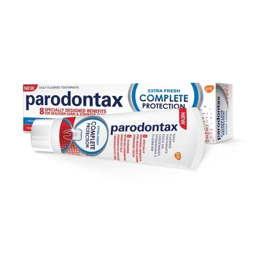 PARODONTAX dantų pasta COMPLETE PROTECTION EXTRA FRESH, 75ml