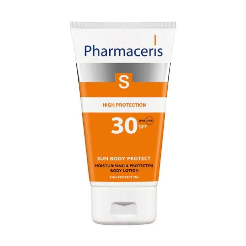 PHARMACERIS S apsauginis kūno kremas nuo saulės SPF30, 150ml