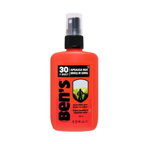 Product image of BEN'S 30 repelentas vabzdžiams atbaidyti, 100ml
