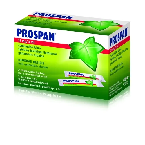 Prospan 35mg/5ml geriamasis tirpalas 5ml N21