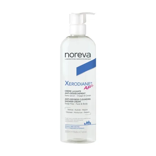 NOREVA prausiamasis kremas sausai odai XERODIANE AP+, 500ml -  
