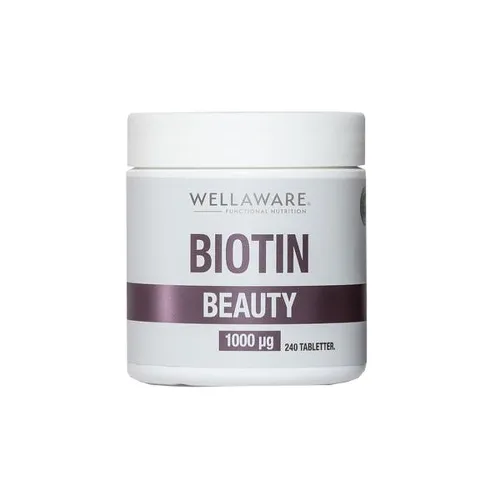 WELLAWARE BIOTIN BEAUTY, 240 tablečių -  