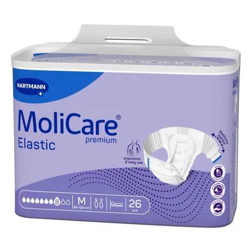 Product image of MOLICARE PREMIUM Elastic 8 lašai, M dydis, 26 vnt.