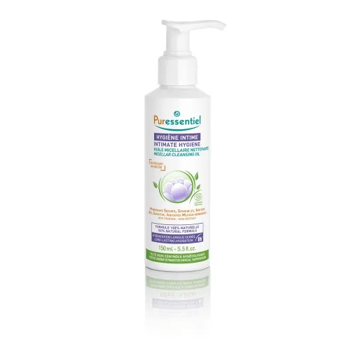 Puressentiel Intymios higienos valomasis micelinis aliejus, 150 ml