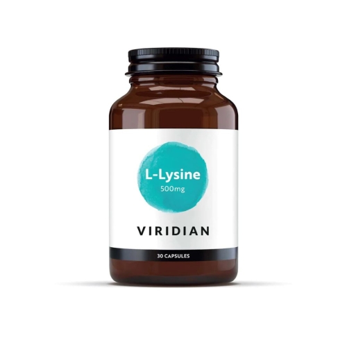 Product image of VIRIDIAN L-LYSINE 500mg, N30
