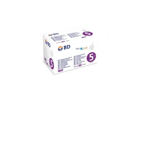 BD PEN, insulininės adatos, 0,25 mm (31G) x 5 mm, N100 -  2