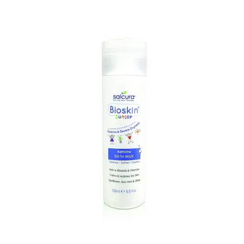 Product image of SALCURA vonios pienelis BIOSKIN JUNIOR BATH MILK, 200ml