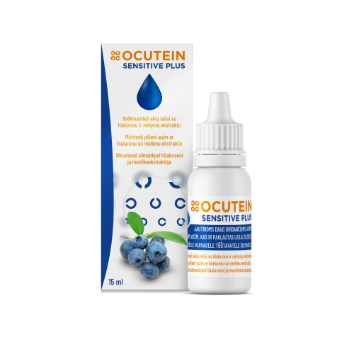 Ocutein Sensitive Plus akių lašai 15 ml