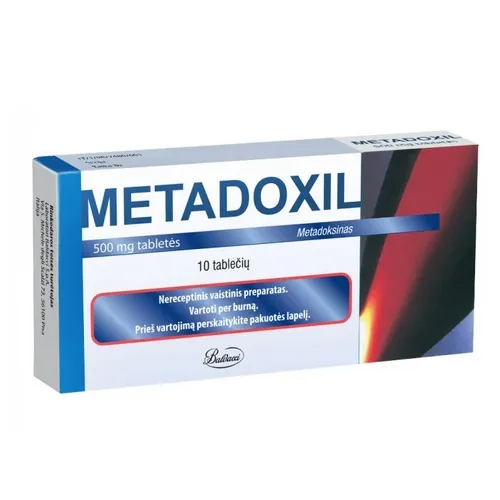 Metadoxil 500mg tab. N10