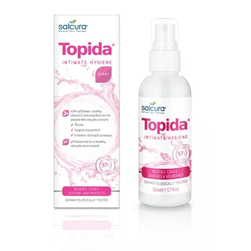 SALCURA purškiama intymios higienos priemonė TOPIDA, 50ml -  