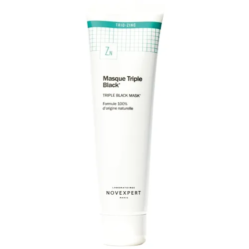 NOVEXPERT trejopo poveikio juoda, valomoji veido kaukė 70g