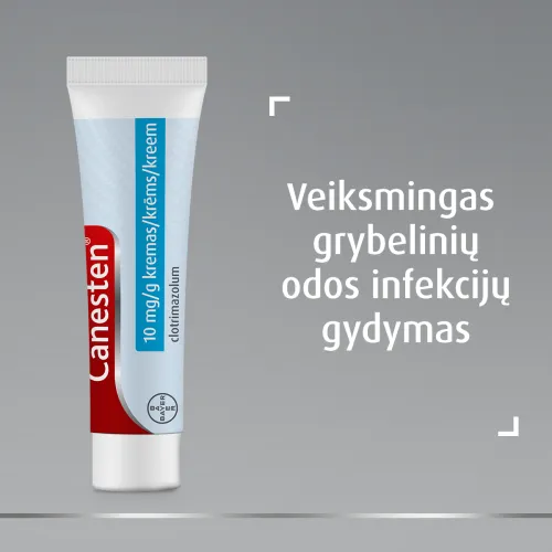 Canesten [Clotrimazole Bayer] 10mg/g kremas 20g -  4