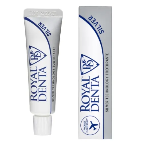 ROYAL DENTA dantų pasta dantų baltumo atkūrimui SILVER, 30g