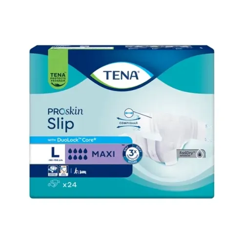 Product image of TENA sauskelnės SLIP MAXI, L dydis, N24