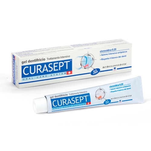 CURASEPT dantų pasta su 0,20 % chlorheksidinu ADS 720, 75ml