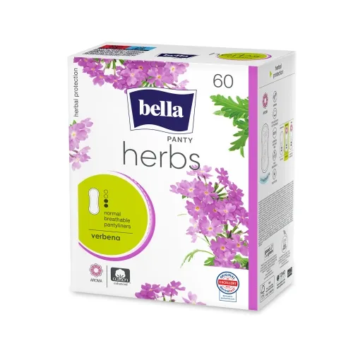 BELLA Herbs Verbena įklotai su verbena 60 vnt.