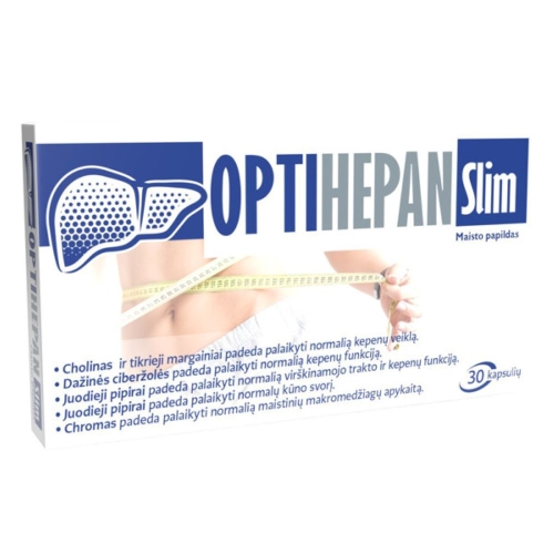 Optihepan Slim caps. N30
