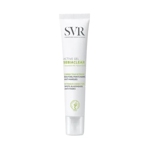 SVR Aktyvaus poveikio kremas nuo spuogų SEBIACLEAR ACTIVE,40ml