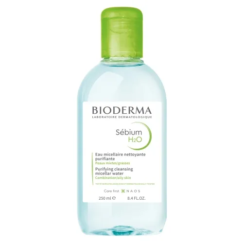 BIODERMA micelinis valomasis vanduo SEBIUM H2O, 250ml -  