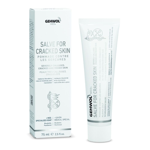 GEHWOL MED® SALVE FOR CRACKED SKIN trūkinėjančios odos tepalas, 75 ml