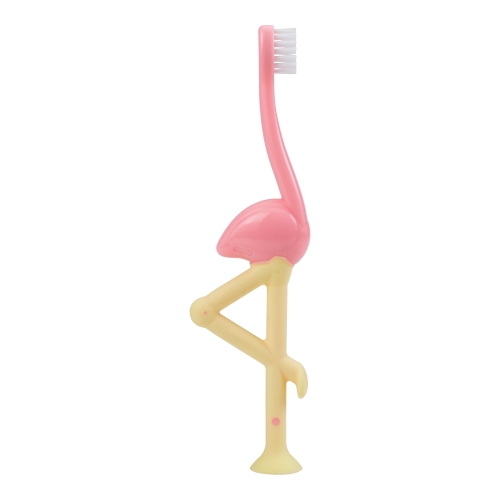 Product image of DR.BROWN'S dantų šepetėlis vaikams 1-4 m. FLAMINGAS, rožinis, N1