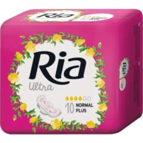 HARTMANN įklotai su sparneliais RIA ULTRA NORMAL PLUS, N10