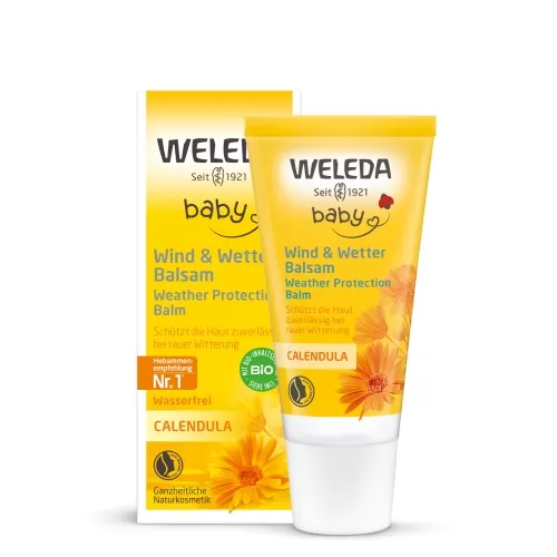 Weleda CALENDULA kremas nuo vėjo ir šalčio su medetkomis, 30ml
