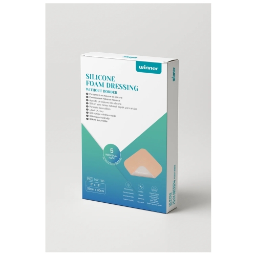 Winner silikoninis putų tvarstis 20cm x 30cm N5