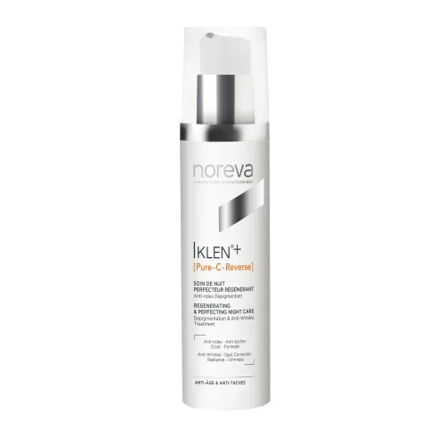 NOREVA pigmentines dėmes šalinantis naktinis kremas IKLEN+, 50ml -  
